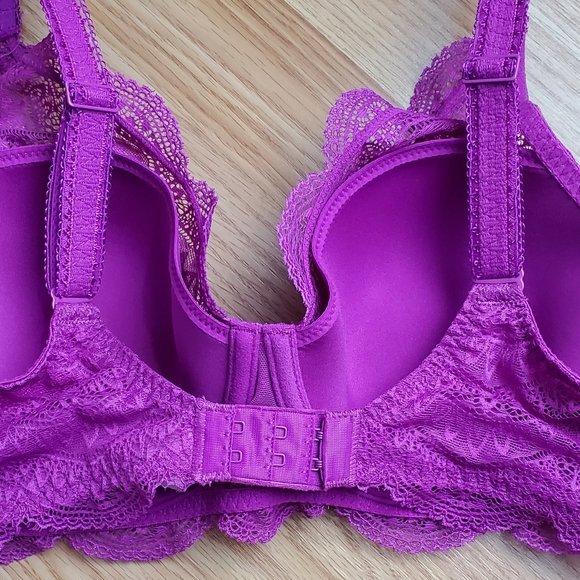 NWT Simone Perele karma spacer convertible underwire bra bougainvillea lace - Picture 8 of 14